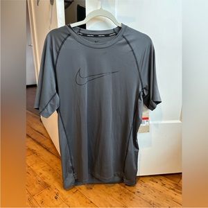 NWT Grey Nike Pro Dri-Fit Shirt Men